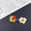 2026 Ano do Cavalo Amarelo Desenho Animado Emblema do Zodíaco Cavalo Pequeno Fofo Broche de Roupa Acessórios para Bolsa de Casal Homens e Mulheres Pingente