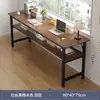 Mesa de Cabeceira Mesa de Estudo Mesa Longa Cama de Parede do Quarto Mesa de Varanda Extremamente Estreita Mesa Dupla Simples para Computador