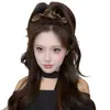 ¡Pinza para el pelo grande con lazo de oreja de elfo para flequillo! Pinza para el Cabello de Princesa de Corona Alta Dulce y Femenina con Flequillo Lateral