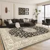 Tapete Persa, Tapete para Chão de Sala de Estar, Capacho de Entrada, Tapete de Veludo Cristal, Tapete para Chão ao Lado da Cama do Quarto, Capacho