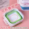 Bo Yixuan Cubo Pequeño Plegable de Silicona Engrosado Mini Lavador de Pinceles para Pintura Artística Gouache Venta al por Mayor