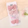 Amazon Set de Pinzas para el Cabello de Niña Lazo Flores Niñas Pinzas para Flequillo BB Lindos Mini Accesorios para el Cabello para Niñas 5009