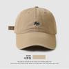 Gorra de Béisbol de Cabeza Grande de 65 cm para Mujer con Cara Pequeña, Sombrero Deportivo Versátil con Etiqueta R para Hombre, Gorra con Visera Estilo Coreano, Sombrero de Protección Solar de Moda