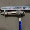 Pistola de Agua de Acero Inoxidable 304 Bomba Aspersor de Agua de Alta Presión para Lavado de Autos, Riego, Chorro de Agua Directo, Boquilla de Chorro Directo Universal