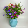 Amazon Cross-border Flor Artificial Eucalipto Camélia Cortina Divisória Decorativa Externa Flor Artificial Gipsofila Rosas