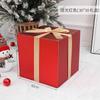 Navidad Venta al por Mayor Decoraciones de Año Nuevo Cajas de Regalo Rojas Adornos Exhibición Arreglo Escena de Ventana de Centro Comercial
