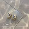 Nueva Joyería para Uñas con Serpiente Sosteniendo Diamante Super Brillante Plata Serpiente Pequeña Sosteniendo Corazón Torcido Diamante Serpiente Linda Tridimensional Red Social Diamante para Uñas Decoración