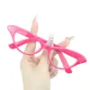 2026 Gafas al por mayor para adultos y niños Estilo coreano Unisex Gafas retro Ojo de gato Decorativas Lisas Flor de ciruelo