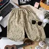 Pantalones de Verano Nuevos Finos con Caída Anti-mosquitos para Niños, Pantalones Casuales de Pierna Ancha Sueltos para Bebé, Estilo Occidental para Niños
