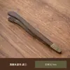 Clip de té de madera maciza de ébano Juego de té Kung Fu Piezas de ceremonia del té Taza de té Pinzas para té Taza de lavado Clip de té Seis Accesorios de Caballero