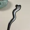 Horquilla de Ébano Tallada a Mano Horquilla de Madera Antigua Nuevo Estilo Chino Horquilla de Paso Oscilante Dinastía Han Accesorios para el Cabello Horquilla al por Mayor
