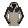 Chaqueta Raglán Tres en Uno para Otoño e Invierno con Forro de Forro Polar y Plumas para Hombre, Abrigo Cálido y Cortavientos Desmontable para Pareja