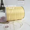 Yaqi Cinta de Gasa de Nieve de 3-4 mm Cinta Translúcida Marcador de Libros Cinta de Satén Etiqueta para Regalo al por Mayor Rollo Extra Grande de 910 m de Largo