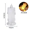 Lámpara de Velas LED sin Llama tipo Velita de Té Operada por Batería Luz Ambiental Realista Parpadeante - Modelo 737076166388