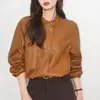 Chaqueta de cuero genuino Haining de réplica auténtica 2026 nuevo estilo para mujer, corta, holgada, estilo motociclista, chaqueta abrigo de piel de oveja