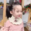 Gorro con Bufanda Integrada de Peluche para Niños Otoño e Invierno Lindo Sombrero con Orejas de Gato Protección para Orejas Cálido y Protección contra el Frío Sombrero de Protección para el Cuello de Bebé
