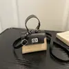 Bolso Cuadrado Pequeño Retro Estilo Coreano al por Mayor para Mujer, Nuevo Modelo Verano 2026, Textura de Lujo Ligero, Bolso de Hombro, Bolso Cruzado para el Trabajo