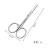 Fabricante Venta al por Mayor Tijeras de Acero Inoxidable para Vello Nasal, Tijeras de Belleza, Tijeras para Recortar Cejas, Tijeras de Punta Redonda, Tijeras para Gasa, Tijeras para Nariz, Herramientas de Belleza