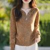 Cárdigan de Lana Tejida con Capucha para Mujer 2024 Otoño e Invierno Nuevo Estilo Suéter Chaqueta Tejida de Lana Angora Hilo Rojo Flor para Mujer