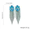 Brincos redondos geométricos europeus e americanos de moda transfronteiriça cravejados com diamantes, elegantes e sofisticados, brincos statement versáteis e únicos