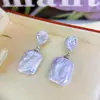 Prata 925 Elegante Fashion Colorido Design Atmosférico Pérola de Água Doce Pequenos Brincos Coloridos Listrados para Mulheres Retrô Alto Padrão