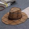 Chapéus de verão masculinos, chapéus de proteção solar para viagens e atividades ao ar livre, chapéus de cowboy masculinos, chapéus de jazz femininos, chapéus de cavaleiro, chapéus com venda direta da fábrica.
