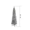 Árbol de lápiz luminoso grande al por mayor plegable artificial simulación densa adorno Navidad PVC árbol de Navidad