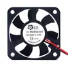 Ventoinha 5015 de duas vias com rolamentos, ventilador de resfriamento DC 24V DC / fonte de alimentação do inversor, vento de resfriamento