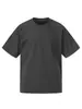 Camiseta de Verano para Hombre Nanxia, Algodón Mamba de Peso Pesado, Diseño Desestructurado, Cuello Pequeño, Manga Corta, Estilo Americano, Hombro Normal