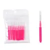 Cepillos interdentales transfronterizos aprobados por el fabricante, cepillos para pestañas, cepillos interdentales para ortodoncia, cepillos interdentales de limpieza, cepillos pequeños para cejas de belleza y maquillaje