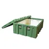 Caja de Almacenamiento de Combate de Plástico Marino 1800*1200*700 Caja de Almacenamiento de Material Caja de Protección Sellada a Largo Plazo para Exteriores