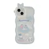 Adecuado para Apple 14 Pulsera de Monstruo Pequeño Onda Funda para Teléfono Móvil Iphone15 Perro Canela 13 Soporte Cubierta Protectora Estilo Nuevo