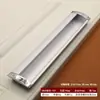 Mango de Aleación de Aluminio, Tirador Espacial Extendido en Forma de U, Tirador Oculto Moderno Minimalista Mate para Puerta de Armario