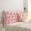 Cojín de cabecera, almohada para cama doble, respaldo para la cama, tapete de tatami, cojín suave, sofá de dormitorio, anticolisión, soporte lumbar