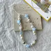Cadena para Colgar Teléfono Móvil Estrella Sal Marina de Verano Cadena de Correa de Muñeca DIY Hecha a Mano Estilo Fresco Colgante de Cámara CCD Antiperdida