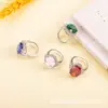 Joias Internacionais, Anéis Cravejados com Diamantes, Joias de Mão, Pedras Preciosas Coloridas, Anéis de Luxo, Joias de Mão, Estoque Pronto do Fabricante