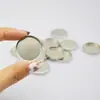 Fabricante de paleta de hierro para sombras de ojos magnéticas, paleta de hierro cuadrada para maquillaje de ojos, 52 * 39 mm