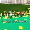Estante de Almacenamiento para Coches de Juguete de Niños de Jardín de Infancia, Estante para Bicicletas de Equilibrio, Estante de Almacenamiento a Prueba de Lluvia para Estacionamiento de Triciclos al Aire Libre