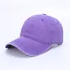 Boné de Baseball de Algodão Lavado de 26 Cores Cruzamento de Fronteira Amazon Boné de Algodão Casual ao Ar Livre Versátil Proteção Solar Chapéu Leve