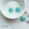 Retro Doméstico Dorado Pintado Checo Vidrio Perlas Redondo Pájaro Hecho a Mano Corazón Material Pulsera Cadena de Teléfono Móvil Joyería Accesorios