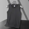 Chaleco de verano sin mangas de peso pesado de 40 g, estilo coreano, corte holgado, cómodo, unisex, adecuado para transmisiones en vivo, capa base talla grande