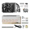 Ar Condicionado de Estacionamento Refrigerado Tipo Split Oculto para RV 12V24V Iveco Maxus Modificado Inversor Ar Condicionado Elétrico