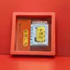 Pegatina Dorada para Teléfono Princesa Por Favor Hazte Rica Ten Dinero para Gastar Calabaza Caja de Regalo Set Pegatina Pura de Oro para Teléfono Tráfico Conducción Pequeño Regalo Venta al por Mayor