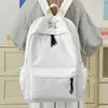 Mochila simple y versátil de gran capacidad para estudiantes de secundaria, adecuada tanto para hombres como para mujeres, bolsa ligera para portátil para estudiantes universitarios