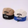 Boina de bebé de moda para网红, gorra de béisbol para niños versátil, gorra de red de verano transpirable con letra BOSTON T552