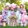 Suministro Exclusivo Transfronterizo de Señales Decorativas para Fiesta Bosque Encantado, Señales para Jardín Huecas de Fondo de Setas de Hada, y Señalizaciones