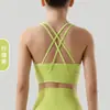 Chaleco de Yoga con Espalda Cruzada Sujetador con Soporte a Prueba de Impactos Chaleco de Fitness Chaleco de Fitness