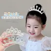 Accesorio para el Cabello de Alta Gama para Niñas Corona Peine con Pedrería de Princesa Peine para el Cabello de Niña Peineta de Alta Gama Estilo Coreano
