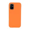 Adecuado para Funda de Teléfono Móvil Oneplus 8t, Funda Protectora de Media Cubierta, Moderna, Simple, Anticaídas, Delgada, Mate, Color Sólido, Funda de Teléfono Anti-Rayones