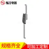 Fábrica de Shanghai Lianjiang MS832-2 producción y venta cerradura de puerta de lengüeta giratoria para gabinete eléctrico con barra de conexión de gabinete cerradura de puerta